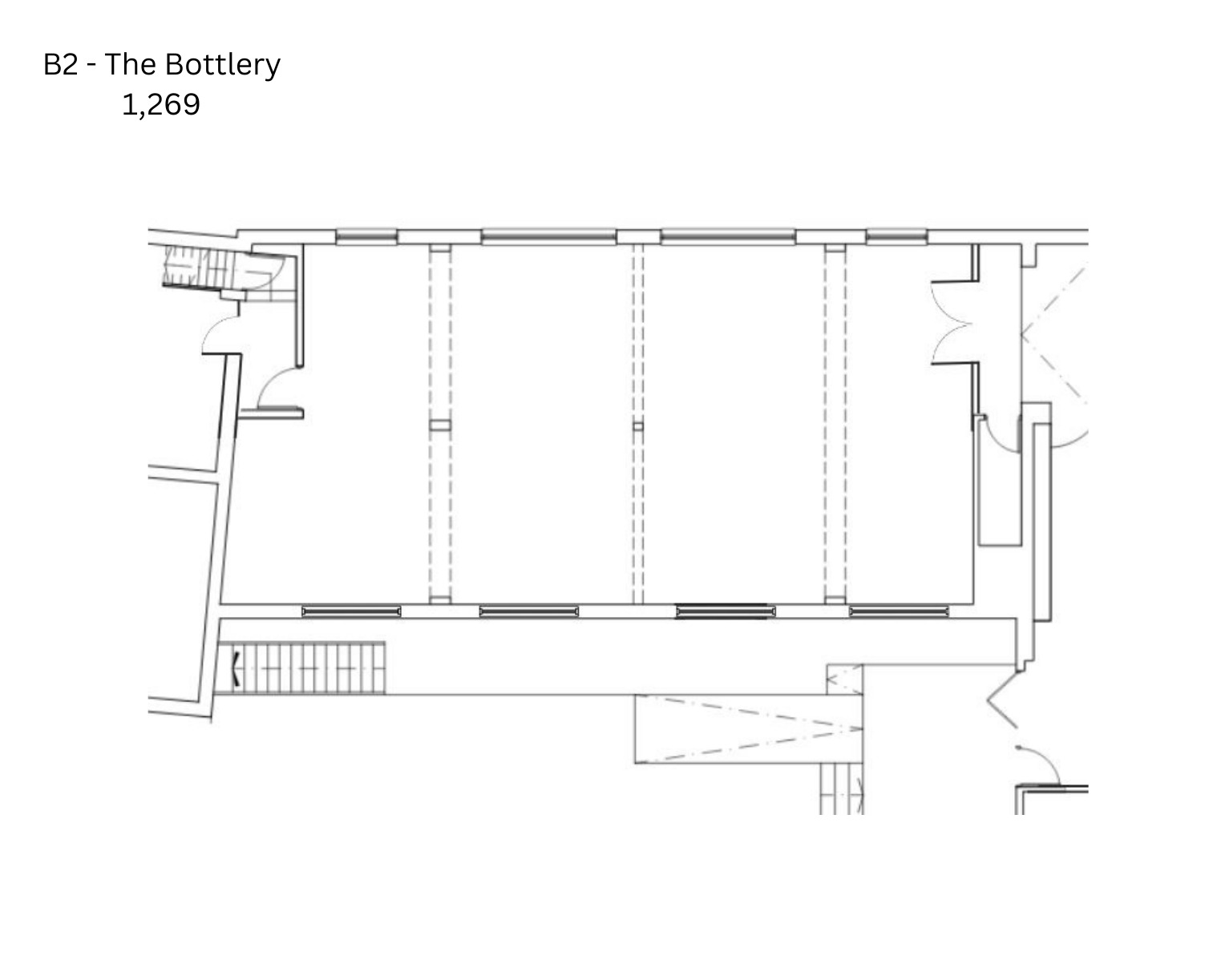 Floor plan for unit B2