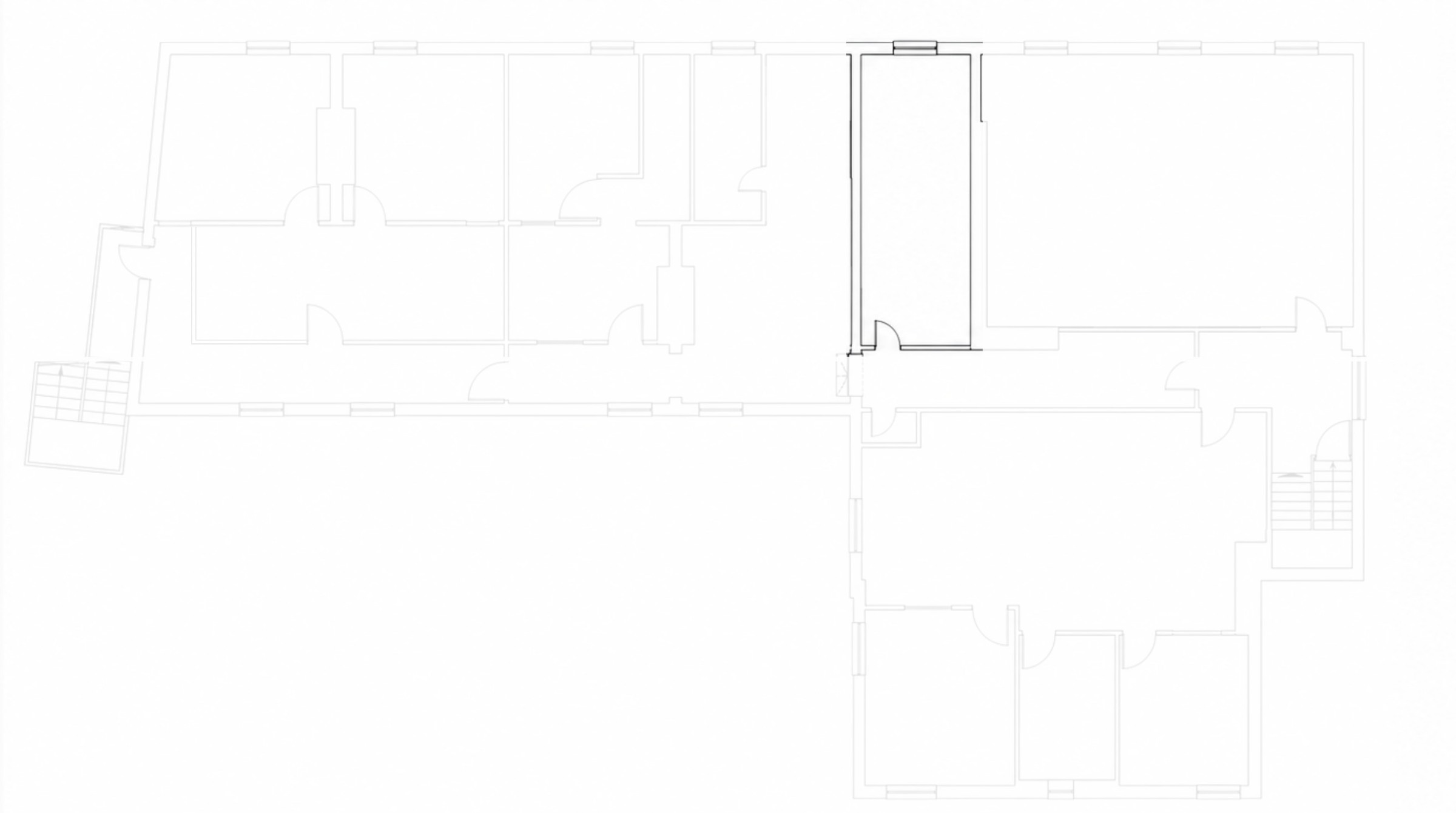 Second-floor location plan highlighting office C3