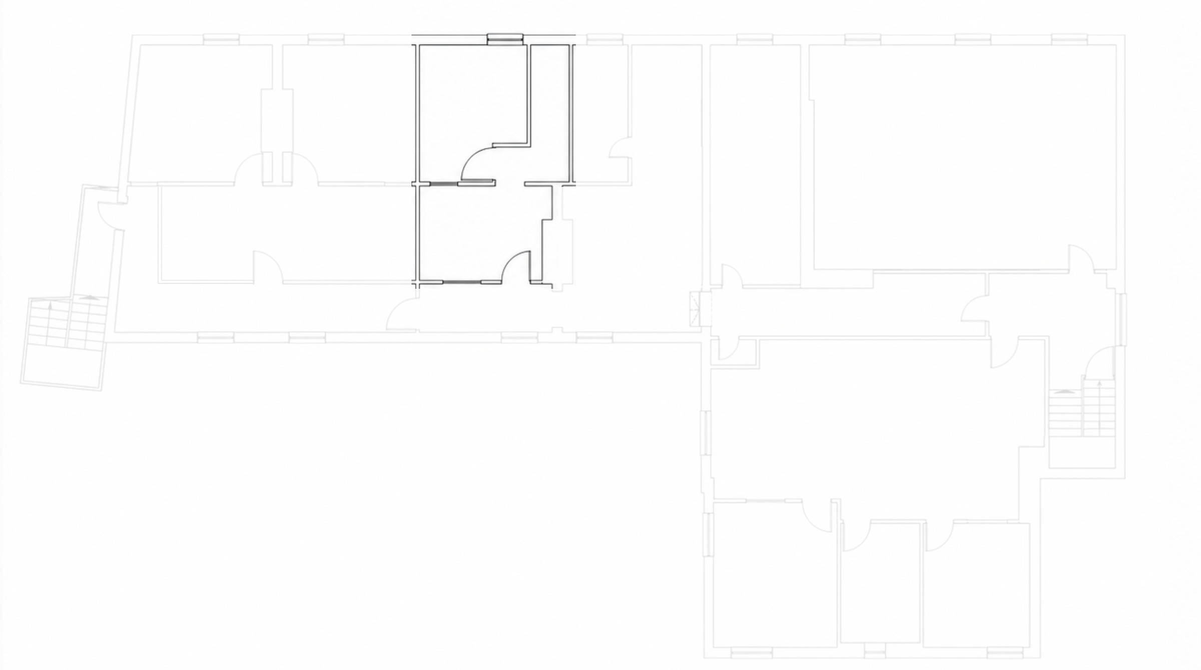 Second-floor location plan highlighting office C4